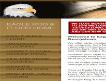 Tablet Screenshot of eaglerugandfloor.com